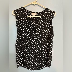 Loft sleeveless blouse - size small - great condition